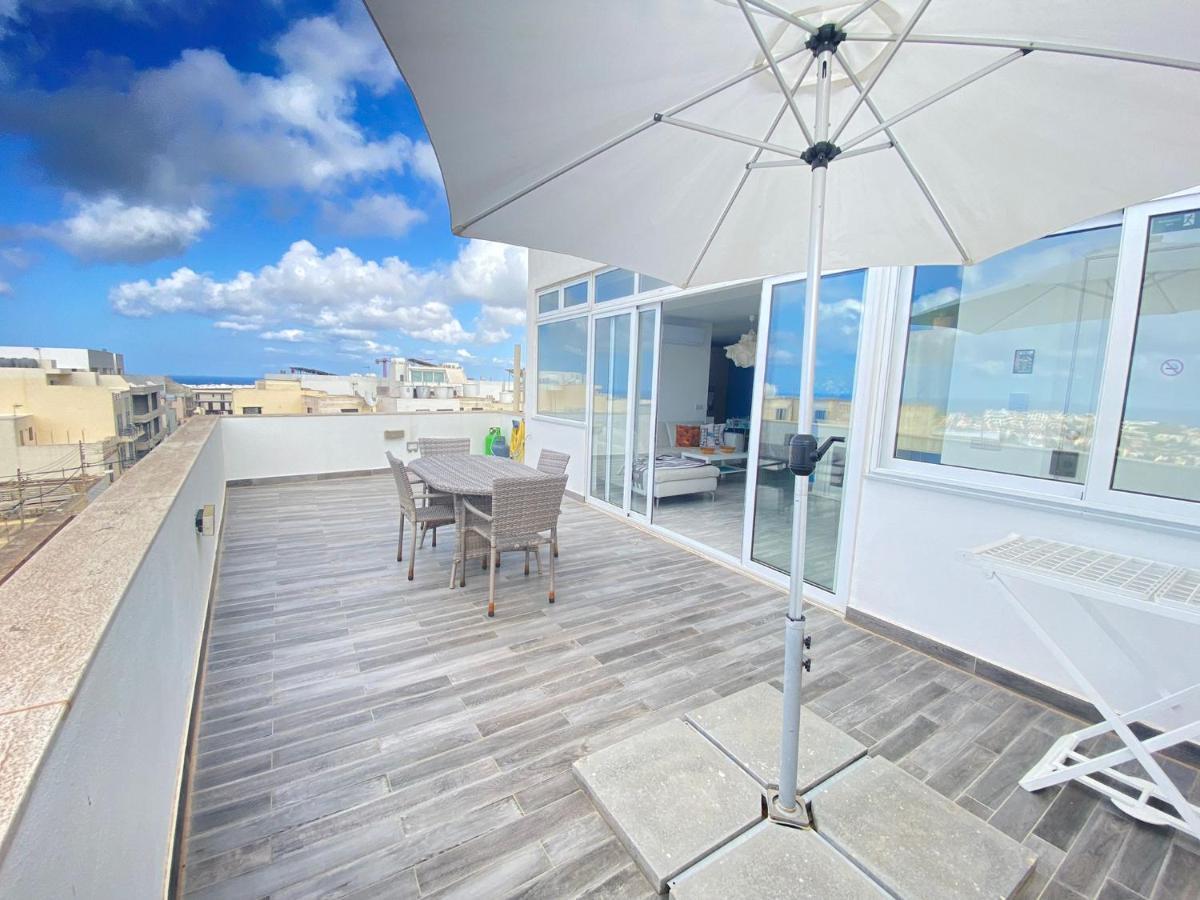 Penthouse "Maltese Scent" Apartment เมลลิฮา ภายนอก รูปภาพ